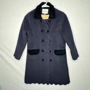 Girl’s Rachel Riley navy blue formal dress coat size 10